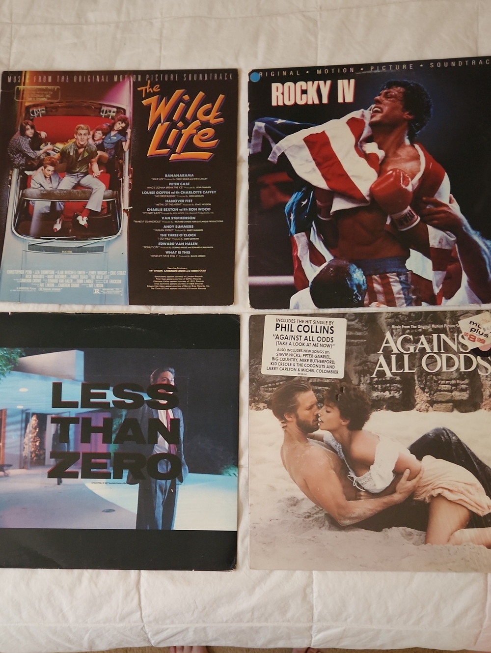 4 Movie Soundtrack Vintage Vinyl Records